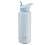 1,2 l Tumbler isotherme - Bouteille d'eau en acier inoxydable, tasse à café à double paroi étanche, conservation du froid pendant 24 heures, s'adapte au porte-gobelet de voiture, réutilisable, convien