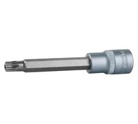 1/2" Llave de vaso con punta para tornillos Torx con orificio frontal, larga, TB45