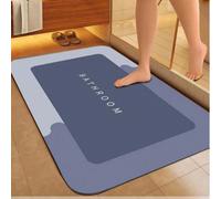 1/2 pièce Tapis de bain doux antidérapant, tapis de bain en silicone absorbant, tapis de bain séchage rapide, tapis de décoration d'Halloween, tapis de décoration de chambre, tapis de décoration d'aut