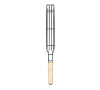 1/2 pièces Portable Barbecue panier à griller en acier inoxydable antiadhésif Barbecue Grill panier outils maille cuisine en plein air Barbecue outils