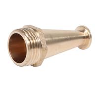1/2 Pouce Buse à Jet d'eau en Cuivre Haute Pression pour Nettoyage | Cuivre Massif, Or, sans Pièces Plastiques, Résistant à Corrosion, pour Allées et Gouttières
