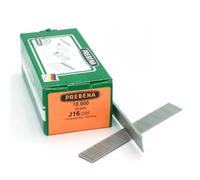 1,2x16mm Clous à tête écrasée A2 pour Prebena J16CRF 2XR-J50 Senco AX Makita AF505 AF506 Tjep F-18 10M