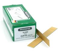 1,2x19mm Clous pointes sans tête GA19CNKHA pour cloueur Prebena 2M-GA32SDS BeA Haubold Stanley 10M
