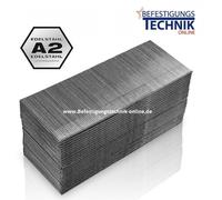 1,2x20mm Clous à tête écrasée A2 pour Prebena J20CRF 2XR-J50 Senco AX Makita AF505 AF506 Tjep F-18 5M