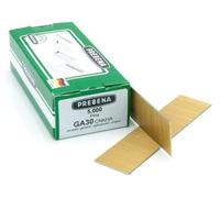 1,2x30mm clous pointes sans tête GA30CNKHA pour cloueur Prebena 2M-GA32SDS BeA Haubold Stanley 5M