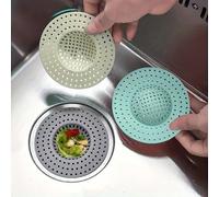1/3/4/6/8 pièces Ensemble de crépines d'évier de cuisine - Filtre de drainage de lave-vaisselle en plastique multicolore, empêche l'obstruction par les débris alimentaires, convient pour la protection