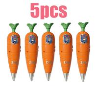 1/3/6/10Pcs Stylo enregistreur Zootopia 2 Carrot | Style Judy & Nick pour enfants | Mini enregistreur des années 60 | Stylo gel 2-en-1, papeterie 10 pcs