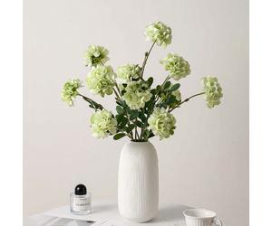 1/3/6 pièces Bouquet floral artificiel à tige longue verte, bouquet de fausses fleurs de pivoine, rose et lotus, convient pour la décoration de la maison, la décoration de la chambre, la chambre à cou