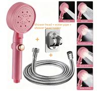 1/3 pièces ensemble de pomme de douche haute pression, tuyau et support, combinaison de pomme de douche pluie haute pression, pomme de douche à main économisant l'eau, 1,6 GPM pour sécher la peau et l