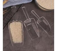 1/3 pièces Pelle à glace en plastique, cuillère à glace polyvalente, cuillère à aliments et bonbons, pelle à glace de cuisine facile à utiliser, convient pour machine à glaçons, bar, fête, mariage, no