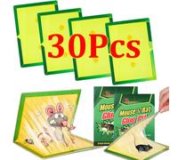 1-30 pièces Plaque adhésive anti-rongeurs, piège à souris et rats, non toxique, pour la lutte antiparasitaire dans les cuisines et restaurants 10PCS