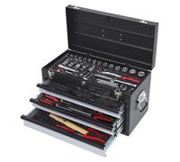 1/4"+1/2" Jeu d'outils universel CHROMEplus, 99 pces dimensions en pouces, 918.0150