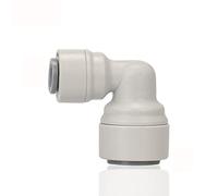 1/4"- 3/8 '' OD Tube RO connecteur rapide d'eau coude de réduction jonction serrée Double étanchéité PE raccord de tuyau système de filtre