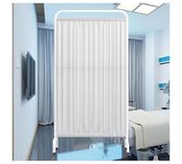1-4 Panneaux Paravent Médical Pliable - Séparateur Despace Autoportant D'intimité, Paravent Médical Mobile, Cloison De Séparation Pliable, Clôture Temporaire(B,2-Panel)
