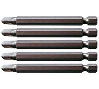 1/4" Punta para tornillos TRIWING, 75mm, #10, paquete de 5
