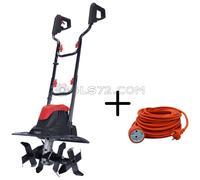 1,4CV MOTOCULTEUR MOTOBINEUSE ELECTRIQUE SCHEPPACH MTE380 + CÂBLE EXTENSION