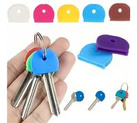 1/5/10/20 pièces Lot de capuchons de n silicone de couleurs aléatoires - Capuchons de n PVC colorés pour l'organisation et l'identification des clés, de tailles multiples, convenant pour l'é