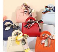 1/5/10/20 pièces, sac cadeau avec nœud, excellent matériau, variété de couleurs, sac cadeau de mariage, de fête, mini sac, convient à diverses occasions et activités, assemblage simple, est le meilleu