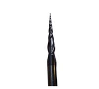 1/5/10 Pièces R0.1-R2.0 3.175mm 1/8 "2F D4mm HRC55 Carbure Boule Conique Nez Fraise Outils De Gravure Sur Bois