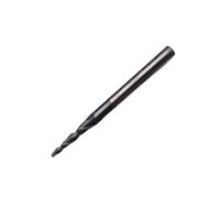 1/5/10 Pièces R0.25-R2.0 3.175mm 1/8 "2F D4mm HRC55 Carbure Boule Conique Nez Fraise Outils De Gravure Sur Bois