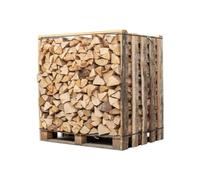 1,5 stères de Bois de Chauffage coupé/Fendu en 30 cm Box de 1,05m3 Bois Sec pour cheminée poêle Four Pizza ooni cuisinières Barbecue Weber Charbon et brasero.