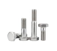 1-50 boulons M22 inox tête hexagonale filet partiel, DIN931