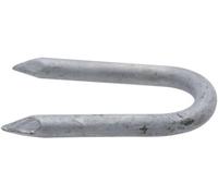 1 500 Crampillons Galvanisées à Chaud (Hdg) - 12.8x40x3.15 mm - D-Work