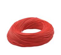 1/5M Câble de cuivre flexible 30 28 26-13 12 10 8 6 4AWG(Red; 5 Meters; 22AWG)