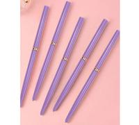 1/5pcs Ensemble de pinceaux de liner pour peinture d'ongles professionnelle, 5 petits pinceaux de technique de design de vernis à ongles, pinceaux de ligne fine pour pointes d'ongles, 7/9/11/15/20mm p