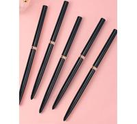 1/5pcs Ensemble de pinceaux de peinture pour ongles professionnels, 5 petits pinceaux de technique de design de vernis à ongles pour lignes fines et rayures, pinceaux de dessin pour ongles avec corps 