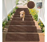 1/7/15 Tapis antidérapant pour escalier extérieur, convient pour les marches en bois antidérapantes, tapis d'escalier en bois, tapis d'escalier extérieur antidérapant durable, tapis d'escalier antidér