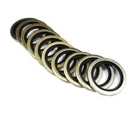 1/8" BSP rondelles Dowty joints collés essence carburant huile Bsp hydraulique rondelles d'étanchéité 10 Pack