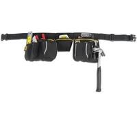 1-96-178 Porte Outils En Toile 600 X 600 Deniers - Nombreuses Poches - Renforcée avec Rivets En Métal - Rembourré Sur L'Arrière Pour Plus De Confort