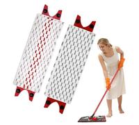 1 à 2 tampons de serpillère pulvérisateurs, lot de 2 recharges compatibles avec Vileda 1-2 Spray, lavable en machine, lavable en machine, pour le nettoyage du sol de la maison.