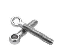 1 à 5 pièces M5 M6 M8 M10 M12 M14 M16 en acier inoxydable filetage métrique charnière à ailettes vis boulon à œil goujon boulon d'ancrage articulé fixation(50mm,M6 5PCS)