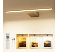 1 Applique Tableau Sans Fil Rechargeable Batterie 12000mAh 3 Couleurs 5 Luminosités Pour Salon Chambre