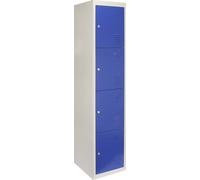 1 armoire à casiers, armoire métallique, armoire en acier, armoire de vestiaire, armoire à casiers, armoire de rangement, armoire de gymnase, armoire à casiers, armoire à vêtements, 180 cm H x 38 cm L