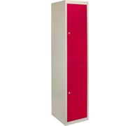 1 armoire à casiers, armoire métallique, armoire en acier, armoire de vestiaire, armoire à casiers, armoire de rangement, armoire de gymnase, armoire à casiers, armoire à vêtements, 180 cm H x 38 cm L