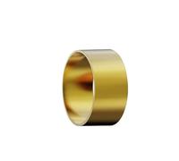 1 bague en laiton, manchon, manche de ciseau, tube en cuivre creux for bricolage(28X30X22MM_1PCS)