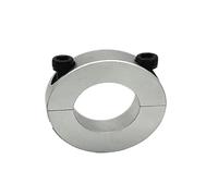 1 bague fixe en alliage d'aluminium. Collier de serrage double fendu | Anneau élastique extérieur de l'arbre (40 mm)