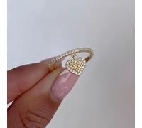 1 bague géométrique avec motif de croix simple pour femme - Bijoux raffinés pour la vie quotidienne, les rendez-vous galants, les fêtes, les premières tendances de la mode