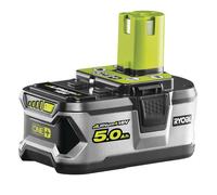 1 batterie lithium+ - RYOBI - RB18L50G - 18V - 5,0 Ah - Gestion individuelle de charge/décharge des cellules