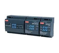 1 bloc d'alimentation à commutation sur rail DIN | QYR-60/100/150 W 100-240 V AC/DC 12 V/24 V Affichage numérique SMPS industriel (24 V, 100 W)