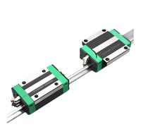 1 bloc de rail de guidage linéaire, chariot de rail, pièce d'imprimante 3D CNC HG15 HG20 HG25 30 35 45 55 65, coulissant de rail linéaire miniature