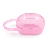 1 boîte de rangement de mamelon vert, boîte de bébé Portable anti-poussière mignonne en forme de sucette boîte de voyage coffre-fort porte-mamelon
