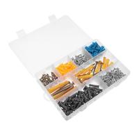 1 Boîte Kit de Vis Auto-taraudeuses et Ancrages Muraux | Assortiment Multifonction, Fixation Renforcée, pour Projets DIY et Travaux Techniques, Boîte Pratique