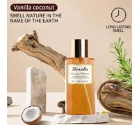 1 bouteille de 100 ml Brume parfumée à la noix de coco et à la vanille, rafraîchisseur d'air, vaporisateur de parfum portable, rafraîchit l'air, convient pour le salon, la salle de bain, l'hôtel, cade
