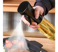 1 Bouteille vaporisatrice d'huile en plastique 200ml/300ml/600ml - Conteneur de stockage d'huile alimentaire étanche, outils de cuisine et de barbecue en plastique sans bisphénol A, avec poignée antid
