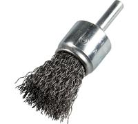 1 brosse circulaire Klingspor 358353 - Diamètre : 30 x tige : 6 mm - Pour acier inoxydable