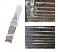 1 brosse de nettoyage pour climatiseur avec poignée en plastique - Outil de peigne durable pour un entretien efficace de la climatisation et l'élimination des débris